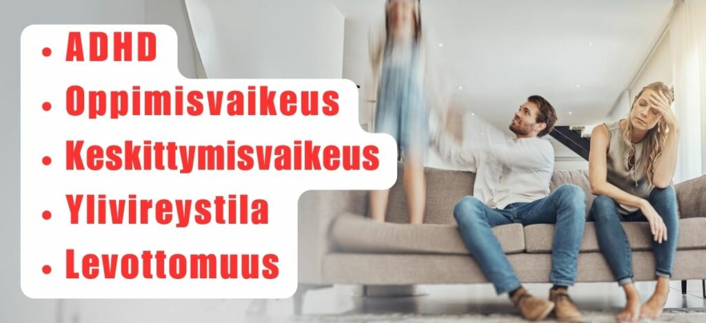 Vagus-hermon toimintahäiriö tai epätasapaino hermoston säätelyssä voi olla yhteydessä lasten ja nuorten neurologisiin haasteisiin, kuten: ADHD, oppimisvaikeudet, keskittymisvaikeudet, ylivireystila tai levottomuus